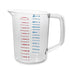 Rubbermaid Bouncer Measuring Cup Clear, 2 Quart / 1.9 Liter 6 / cs