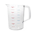Rubbermaid Bouncer Measuring Cup Clear, 4 Quart / 3.8 Liter 6 / cs