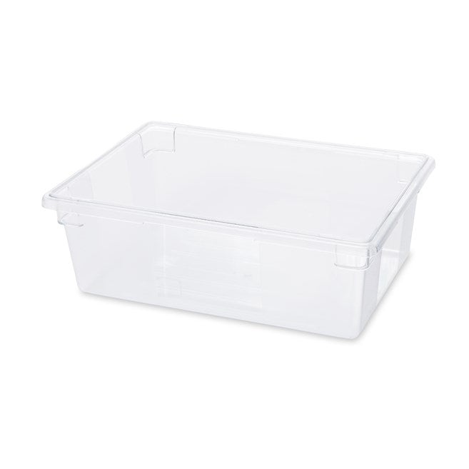 Rubbermaid Food Storage Tote Box Clear, 12.5 Gallon, 26" X 18" X 9" 6 / cs | Official manufacturer photograph