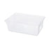 Rubbermaid Food Storage Tote Box Clear, 12.5 Gallon, 26" X 18" X 9" 6 / cs