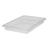Rubbermaid Food Storage Tote Box Clear, 5 Gallon, 26" x 18" x 3.5" 6 / cs