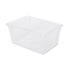 Rubbermaid Clear Poly Food Storage Box 26" x 18" x 12" 1 / ea