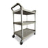 Rubbermaid Service Cart w/ 4" Swivel Casters Platinum 1 / cs
