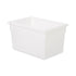 Rubbermaid Food / Tote Box 21.5 Gallon 18" x 26" x 15" White 6 / cs