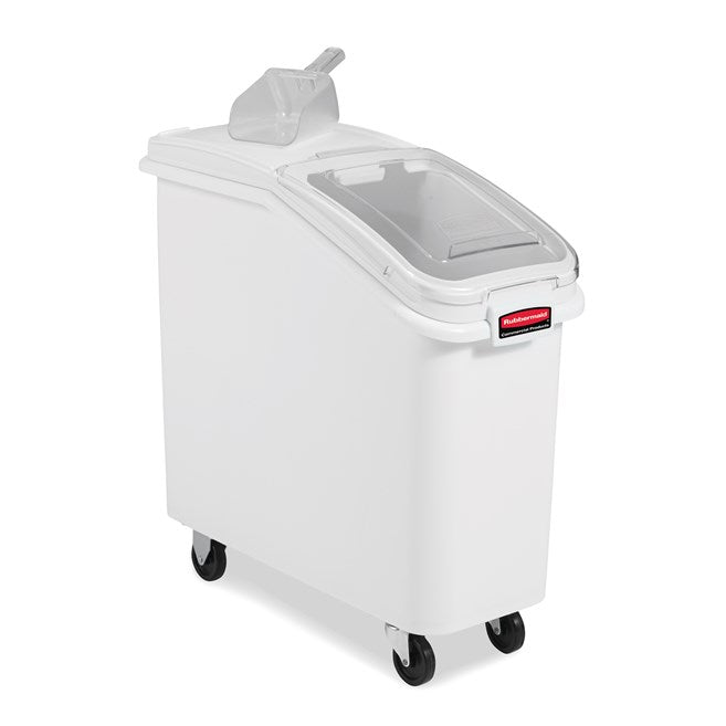 Rubbermaid ProSave Ingredient Bin White, 400 Cup, w/ 32 oz. Scoop 1 / ea | Official manufacturer photograph