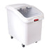 Rubbermaid ProSave Ingredient Bin White, 600 Cup, w/ 32 oz. Scoop 1 / cs