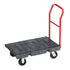 Rubbermaid Heavy-Duty Platform Truck Black, 24" X 36", w/ 6" TPR Casters 1 / cs