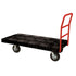 Rubbermaid Heavy Duty Platform Truck Black 24"x48" w/ 8" Pneumatic Casters 1 / cs