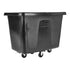 Rubbermaid Standard-Duty Cube Truck Black, 12 Cubic Foot 1 / cs