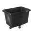 Rubbermaid Standard-Duty Cube Truck Black, 14 Cubic Foot 1 / cs