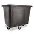 Rubbermaid Standard-Duty Cube Truck Black, 16 Cubic Foot 1 / cs