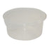 Rubbermaid Round Storage Container Clear, 2 Quart / 1.9 Liter 12 / cs