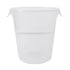 Rubbermaid Round Storage Container Clear, 8 Quart / 7.6 Liter 12 / cs
