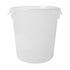 Rubbermaid Round Storage Container 22 QT Clear 6 / cs