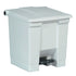 Rubbermaid Legacy Step-On Container 8 Gallon White 1 / cs