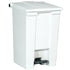 Rubbermaid Step On Container White, 12 Gallon 1 / cs