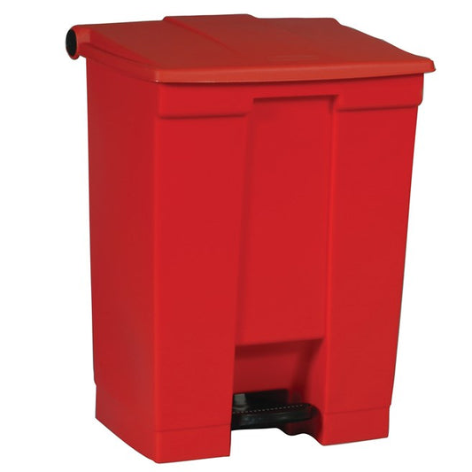 LEGACY STEP-ON CONTAINER 18 GAL RED | Official exact-model photograph; listing pack quantity remains as stated.