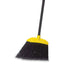 Rubbermaid Jumbo Smooth Sweep Angle Broom Black w/ Metal Handle 6 / cs