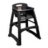 Rubbermaid Sturdy Chair High Chair w/o Wheels Black 1 / cs