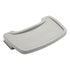 Rubbermaid Sturdy Chair Tray Platinum 1 / cs