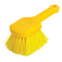 Rubbermaid Utility Brush w/ Plastic Handle Yellow, 8", Synthetic Fill 6 / cs