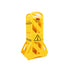 Rubbermaid Mobile Barrier Yellow, 13' 1 / cs
