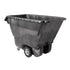 Rubbermaid Structural Foam 1250 lb. Tilt Truck Black, 1 Cubic Yard, Standard Duty 1 / cs