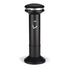 Rubbermaid Infinity Smoking Receptacle Black, 6.7 Gal, Ultra-High-Capacity 1 / cs