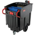 Rubbermaid Executive Series Brute Mobile Bin Black, 120 Gallon 1 / cs