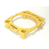 Rubbermaid Brute Rim Caddy Yellow, For 44 Gal Brute Containers 1 / cs