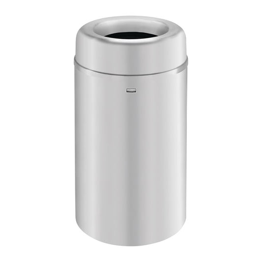 CROWNE OPEN TOP 30 GAL SATIN ALUMINUM | Official exact-model photograph; listing pack quantity remains as stated.