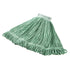 Rubbermaid Super Stitch Blend Wet Mop Green, 24 oz., 5" Headband 6 / cs