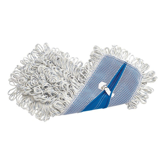 MICROFIBER LOOPED FRINGE FINISH PAD, 18", WHITE | Official exact-model photograph; listing pack quantity remains as stated.