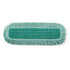 Rubbermaid HYGEN Microfiber Dust Pad Green, 24", w/ Fringe 6 / cs