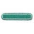 Rubbermaid HYGEN Microfiber Dust Pad Green, 36", w/ Fringe 6 / cs