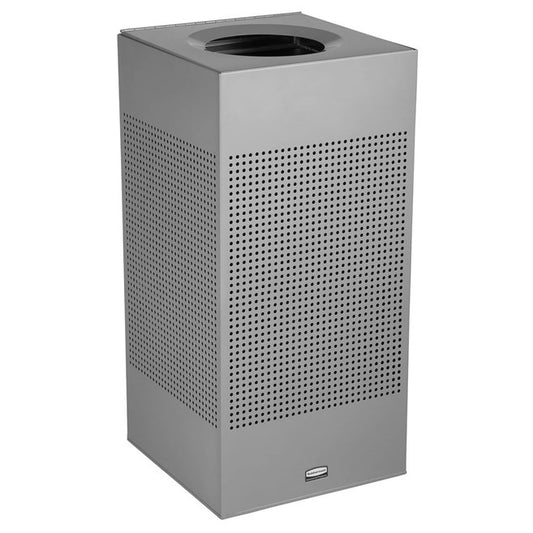 SILHOUETTES SQUARE OPEN TOP 16 GAL STARDUST SILVER METALLIC | Official exact-model photograph; listing pack quantity remains as stated.