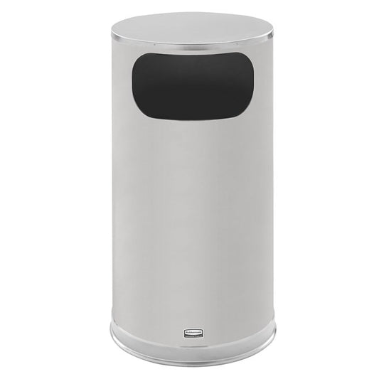 METALLIC FLAT TOP 12 GAL STAINLESS STEEL | Official exact-model photograph; listing pack quantity remains as stated.