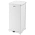 Rubbermaid Defenders Square Step-On Container White, 13 Gallon 1 / cs