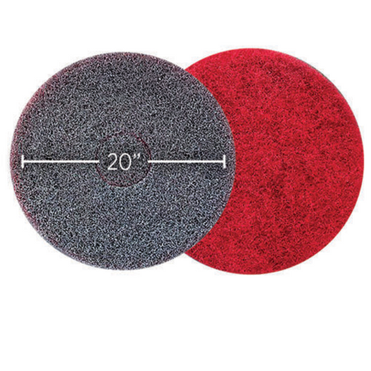 Manufacturer photo for 311181: EZ Care Heavy Duty Scrubbing Pad 20" Diameter 5 / cs. The photograph illustrates the item; the listing title specifies the sale quantity. Current manufacturer packaging is shown.