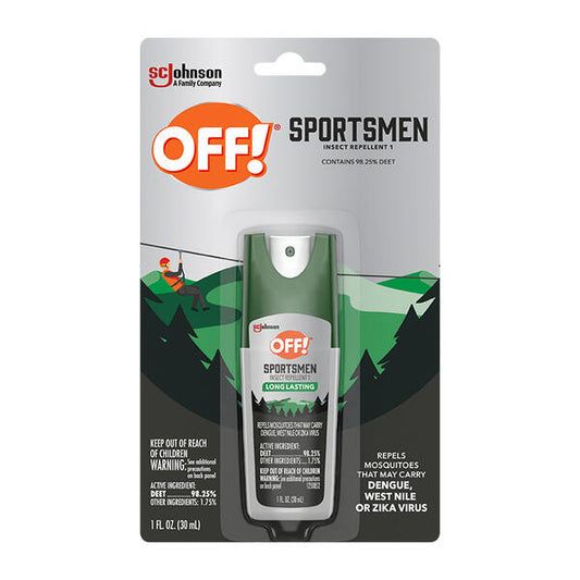 Manufacturer photo for 317188: OFF! Deep Woods Insect Repellent I 1 oz. Sportsmen 12 / cs. The photograph illustrates the item; the listing title specifies the sale quantity. Current manufacturer packaging is shown.