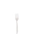 Solo Cup Cutlery Fork Med Hvy White 1000 / cs