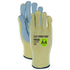 Magid® CutMaster® KEV16LEA Medium Weight Para-Aramid Leather Palm Gloves - Cut Level A4