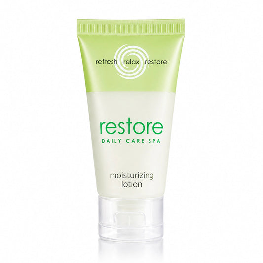 Transmacro Restore Lotion Tube 1oz 288 / cs; Representative Transmacro supplier product photo. Packaging format, size, design and pack quantity shown may differ; this listing's specifications apply.