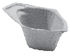 Vernacare Multi Specimen Cup Grey , Paper Pulp , 0.3 Liter 200 / cs