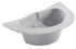 Vernacare Specimen Collector w/ Graduations Grey , Paper Pulp , 700mL 100 / cs