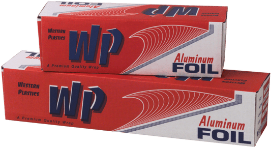 Western Plastics Extra Heavy Duty Roll Foil 24" x 500' 1 Roll — Representative Western Plastics photo of the same product type. Pictured size, model, color, gauge, packaging and quantity may differ. Use the specifications stated in this listing. Group or application photo may show packaging, equipment or options not included.
