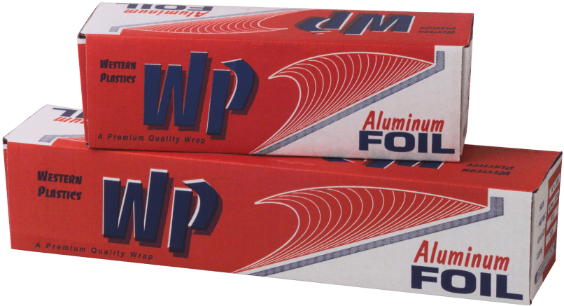 Western Plastics 18"x1000' heavy duty foil roll  1/rl — Representative Western Plastics photo of the same product type. Pictured size, model, color, gauge, packaging and quantity may differ. Use the specifications stated in this listing. Group or application photo may show packaging, equipment or options not included.