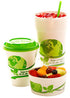 Wincup C12AVIO Vio Foam Cup White / Green 12 oz 1000 / cs