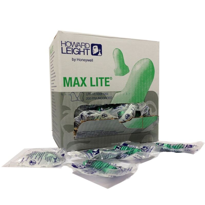 Howard Leight- MAXIMUM LITE Uncorded Disposable Foam Ear Plugs