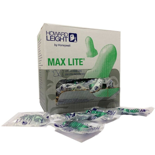 Howard Leight- MAXIMUM LITE Uncorded Disposable Foam Ear Plugs